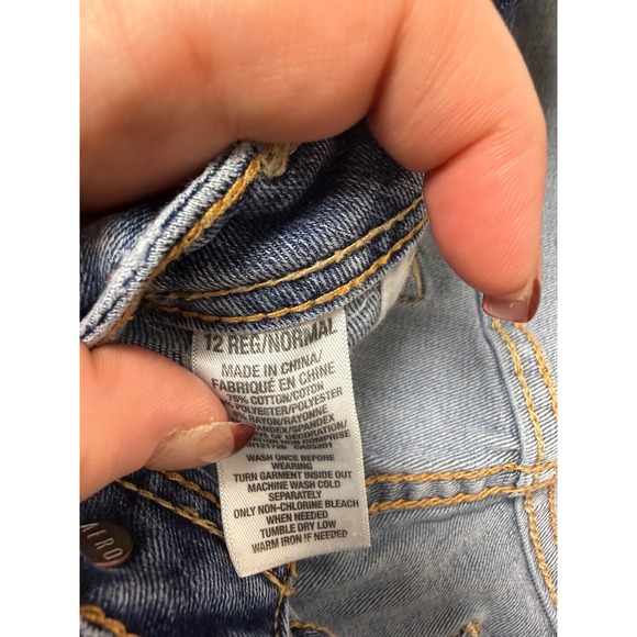 Aeropostale Curvy Boot Jeans Medium Wash Denim Size 12 Reg - Picture 3 of 8